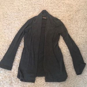 Light Cardigan - sz small- Gray